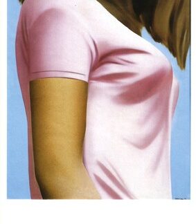 Taidepostikortti (iso): Punatukka