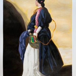 Lauri Laine, La Velata I, serigrafia, 2021