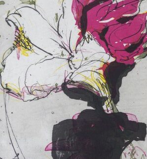 Taidepostikortti: Lily