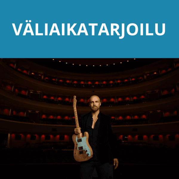 26.7.2025 klo 18: Juha Tapio, VÄLIAIKATARJOILU