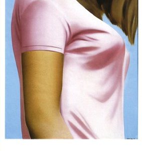 Taidepostikortti (iso): Punatukka