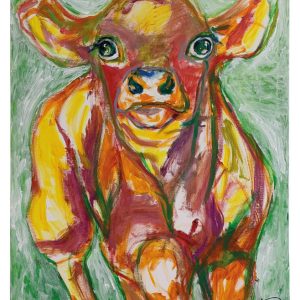 Taidepostikortti (iso): Haaveiden haastava laukka