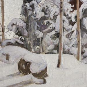 Joulukortti A6: Talvi