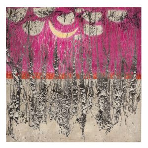 Joulukortti A6 (taitettu): Iltapakkanen ja kuunsirppi