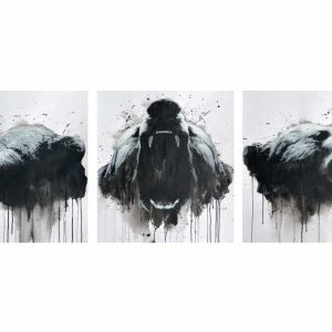 Taidepostikortti (iso): Roarrr!!!