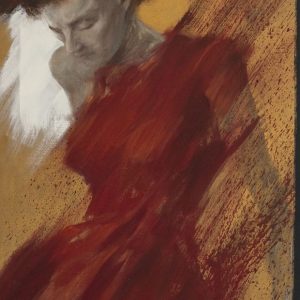 Taidepostikortti: Punainen