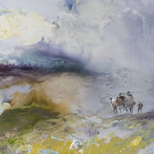 Taidepostikortti: Catch the Wind