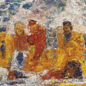 Taidepostikortti: Purjehdus