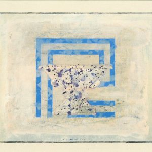 Taidepostikortti (neliö): Talvipuutarha III