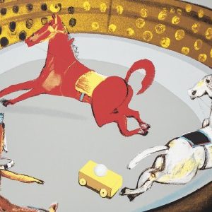 Taidepostikortti: Sirkus