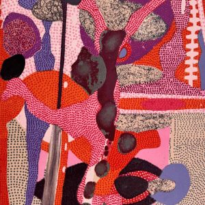 Mäkelä, Marika: Love III (2023), serigrafia