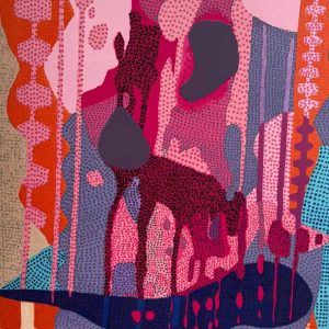 Mäkelä, Marika: Love IV (2024), serigrafia