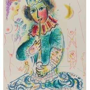 Taidepostikortti (iso): Sarjasta Sirkus M. 527