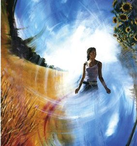 Taidepostikortti (iso): Luotan omiin voimiin