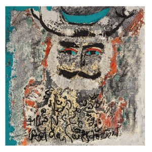 Taidepostikortti (neliö&taitettu): Stalin galaktisessa ajantajussa