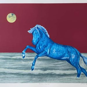Suomi, Risto: Blue horse