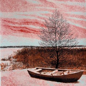 Yehorova, Kateryna: Plans for Spring (2024), serigrafia